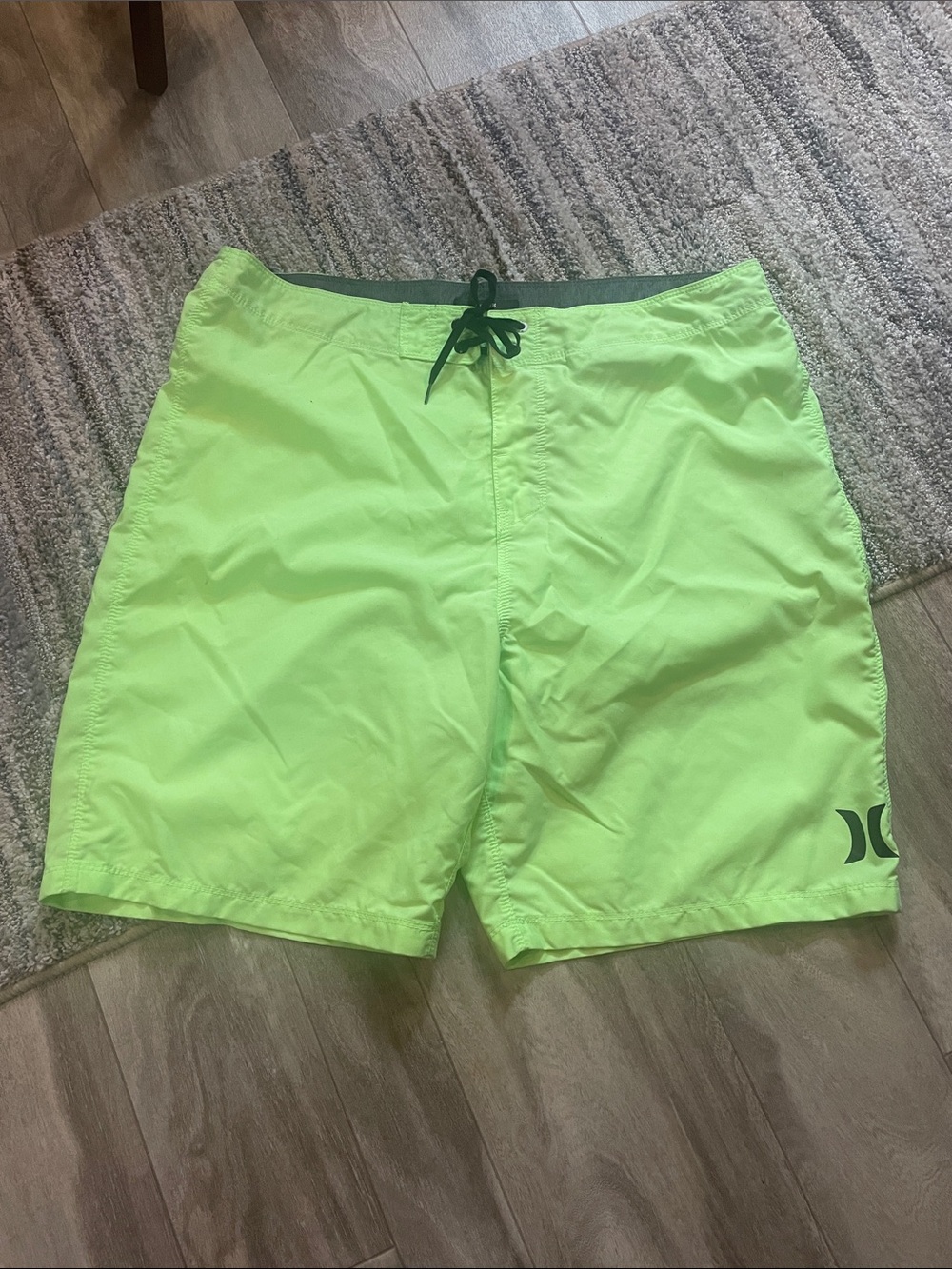 Neon Hurley Board Shorts No Liner